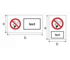 P001.03 - Zákaz fajčiť v celom objekte!